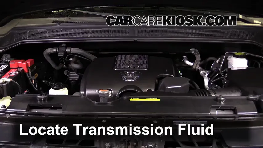 2013 Nissan Titan SV 5.6L V8 Crew Cab Pickup Transmission Fluid